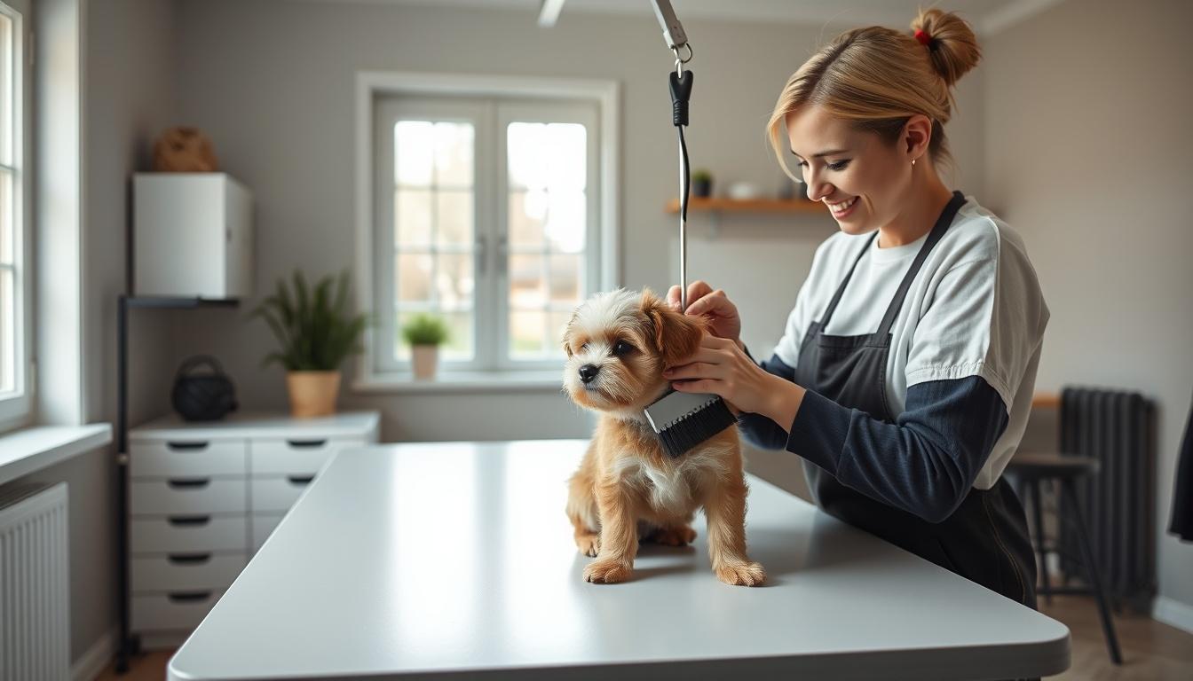 Gentle grooming for sensitive pets